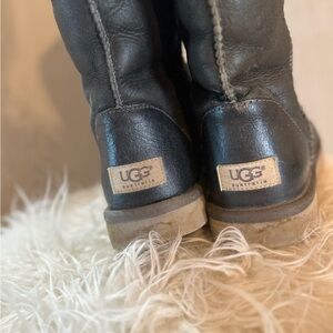 UGG dark gray Tall Boots